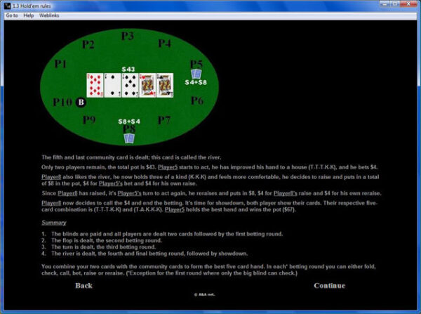 Texas Hold'em Educational Software 2007 - Image 2