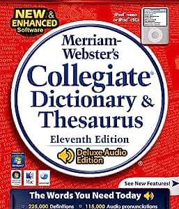 The Merriam-Webster Dictionary and Thesaurus